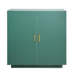 Hidden Litter Box Cabinet, 31.5 in, Vintage Green