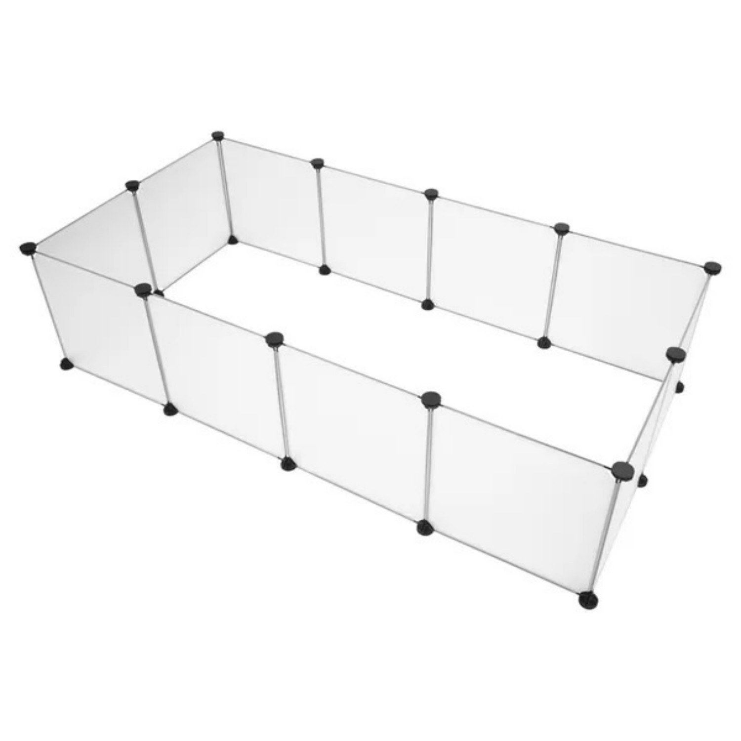 Modular Pet Playpen for Small Animals, 56 x 28 in