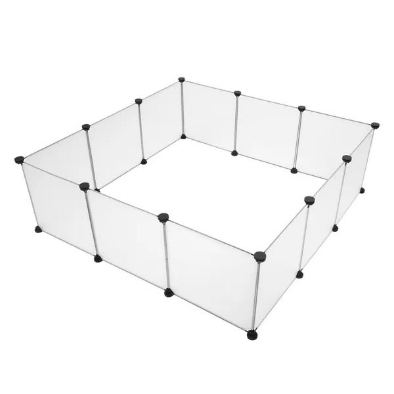 Modular Pet Playpen for Small Animals, 56 x 28 in