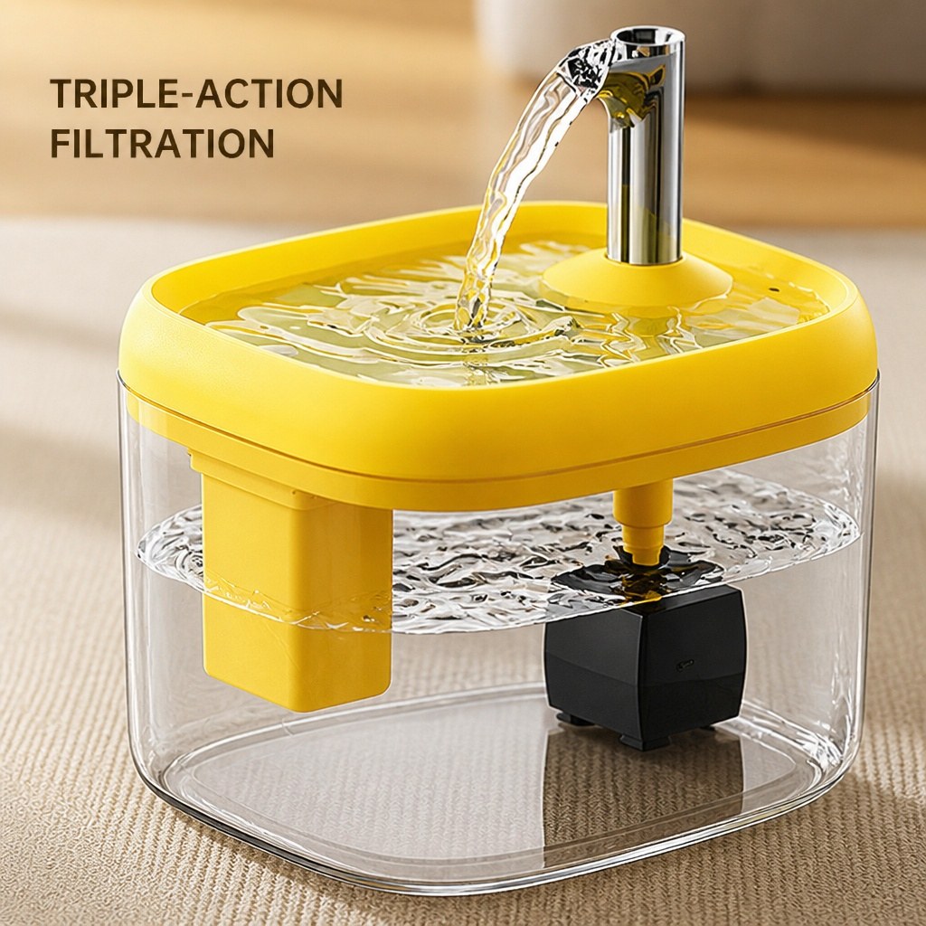 Pet Water Fountain, 2.5L Automatic Circulating
